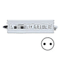 Miniatyrbillede 1 af 4: LED Strømforsyning AC100265V Vandtæt IP67 LED Transformer til LED Lysstriber 50W EU Stik Udgang 24V