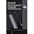 Pikkukuva 2 / 5: Kaksoisprotokollainen M2 Nvme/sata Ssd Kotelo 10gbps Hdd Laatikko M.2 Nvme Ngff Ssd Usb 3.1 Koteloon M.2 G:lle