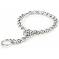 Miniatyrbillede 4 af 5: Rustfrit stål P Chock Metal kæde hundehalsbånd Halsbånd Gå træning kæledyr Tilbehør til små mellemstore store hunde-3,0 mmx55cm