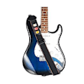 Miniatyrbild 5 av 5: Folk Elgitarr S S Le Packning Med Pickle S Instrument Gitarr