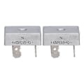 Miniatyrbillede 1 af 4: 2 stk. Broensretterdiode 4 Terminaltilbehør til Benzingenerator KBPC3510