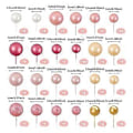 Pikkukuva 3 / 5: 56 KPL Pallokakunkoristeet Pallonmuotoiset Kakunkoristeet Helmi Pallot Cupcake Kakku Sisustus Koristeet Syntymäpäiväjuhliin Häihin Pinkki