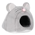 Miniatyrbilde 5 av 5: Museformet Søtt Lite Kjæledyrsovehus Mykt Rede Varm Seng Bur for Hamster
