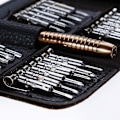 Miniatyrbillede 3 af 5: 25 i 1 Mini Precision Skruetrækkersæt Reparationsværktøj Velegnet til Iphone, Bærbare computere, Ure, Smykker, Legetøj, Briller og Andre Skruetrækkersæt,