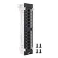 Miniatyrbild 2 av 5: Verktygssats 12 Port Cat6 Panel Rj45 Ing Monteringsfäste för Rack