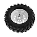 Pikkukuva 3 / 4: 4 kpl 93 mm metallisia 1,9 tuuman Beadlock-vanteen kumirengassarjaa 1/10 RC-tela-autoon, 10 reikää 12 mm adapteri, musta