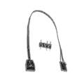 Pikkukuva 1 / 5: 4-nastaisesta RGB:stä tavalliseen Argb 3-nastaiseen 5 V:n adapteriliittimeen Rgb-kaapeli 25 cm
