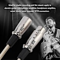 Miniatyrbillede 4 af 5: 3 Pin XLR Han til XLR Hun Mikrofon Mic Kabel o Ledning 1 Meter / 3,3 Fod