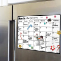 Miniatyrbilde 1 av 4: Kjøleskap Kalender Magnetisk Tørrslett Kalender Whiteboard Kalender Kjøleskap Planlegger
