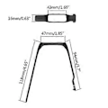 Miniatyrbillede 4 af 5: Blødt TPU-armbånd til -Galaxy Fit2 SM R220 ur håndledsrem loop armbånd