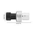 Miniatyrbillede 3 af 5: 2 stk. 7701205751 13587668 Konditioneringstrykventil Sensor S Passer Til E (1984-2014)