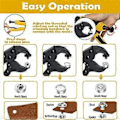 Miniatyrbild 3 av 5: Snap Kit Fästanordningsverktyg: Justerbar Snap Tång för Tyg Båtöverdrag Canvas Reparationskit, Marin Snaps Rostfritt Stål B