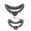 Miniatyrbillede 5 af 5: VR Ansigtsinterface Ramme Svamp Ansigtsmaske Næsepude til Index VR Headset