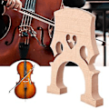 Miniatyrbillede 5 af 5: Ahorn Træ Cello Bro Udskiftningsdele Instrument Tilbehør til 1/2 Celloer
