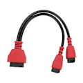 Miniatyrbild 1 av 5: Bil Diagnostikkabel Adapter 12+8Pin Plug and Play Ersättning för Autel Maxisys Series Scanners MS905