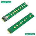 Miniatyrbillede 2 af 5: M.2 NGFF Udvidet Beskyttelseskort M.2 NGFF B-Key SSD Adapter til M.2 B-Key SATA SSD til B Key Interface