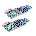 Pikkukuva 1 / 5: 2 kpl USB-äänikortti CM108 USB-ääni P