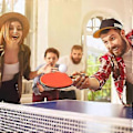 Pikkukuva 4 / 5: 300 kpl Ping Pong -pallot Pöytätennispallot 40 mm Pingispallot Pomppivat pallot Viihde Pöytätennispallo, valkoinen
