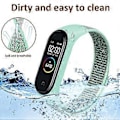 Miniatyrbillede 4 af 5: Nylonrem til Mi Smart Band 7 Holdbar Loop Ur Mode Loop Armbånd