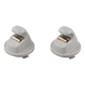 Miniatyrbillede 2 af 5: Grå solskærm klips krog holder 5G0857561B til Golf 7 Mk7 B8 T-