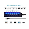Pikkukuva 5 / 5: Usb Hub 2.0 Usb Jakaja Hub Adapteri Usb Useita Portteja Adapteri S Lisätarvikkeilla