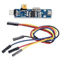 Miniatyrbillede 4 af 5: Microcontroller Programmeringsmodul, PL2303 Modul PCB Lille P Modul UART Modul Konverter Adapter Højintensitetsoutput
