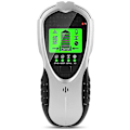 Miniatyrbild 1 av 4: Kabeldetektor Väggskanner Detektor 4 i 1 Multifunktionell Med Lcd-display Ljudlarm, Metalldetektor För Metall Trä Ström  Mo