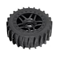Pikkukuva 3 / 5: 2 kpl Arrma 1/8 RC maastoajoneuvon aavikkorengas lapio rengas hiekka rengas rengas 17mm