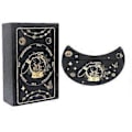 Miniatyrbilde 1 av 5: Tarotkort-etui og stativholder i tre, Tarotkortboks for spådom, smykkeskrin, utstillingsstativ for heks, B