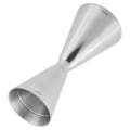 Miniatyrbilde 2 av 5: Målebeger i rustfritt stål Dobbelthodet Bar Party Vin Cocktail Shaker Jigger 45 ml