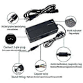 Pikkukuva 4 / 4: Alg EU-pistoke Universaali DC5525 AC 100V-240V - DC 24V 3A Virtakytkin