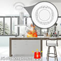 Miniatyrbild 2 av 5: Tuya Smart Zigbee Rökdetektor Sensor Säkerhetslarmsystem Smart Living Batteridriven
