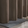 Miniatyrbillede 3 af 5: Bruseforhæng Vandtæt Polyester Tekstil Badeforhæng 150x180cm Mugbestandig Gradient Brun