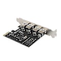 Pikkukuva 2 / 4: Ssu 4 Portin USB 3.0 PCI-e -laajennuskortti Pci Express Pcie Usb 3.0 Hub -sovitin 4-porttinen Usb3.0-ohjain