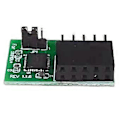 Pikkukuva 1 / 5: 10Pin SPI TPM 2.0 -moduuli Trusted Platform TPM 2.0 Horisontaalinen Trusted Platform -moduuli -AOM-TPM-Parallel(B) -laitteelle