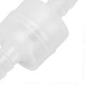 Miniatyrbillede 3 af 4: 10 stk. 1-vejs kontraventil, gennemsigtig vandstopslange kontraventil med fjeder til kemisk industri 8 mm/0,3 tommer