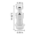 Miniatyrbillede 3 af 5: Dampudløserhåndtag Flydeventil Reservedele med 3 Silikonehætter til Instantpot Duo 3, 5, 6 QT, Duo Plus 3, 6 QT