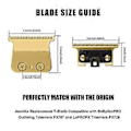 Miniatyrbilde 5 av 5: Reservedelsblader for FX787 & FX726 Trimmere, FX707 Reservedelsblader Gull