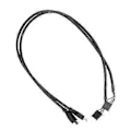 Pikkukuva 4 / 5: (2 kpl) 50cm 5-nastainen emolevyn naarasliitin Micro-usb urosadapteri Dupont-jatkokaapeli (5-nastainen