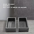 Miniatyrbild 3 av 5: 4 Stycken 1 KG Grafitgötform Gjutgöt Degelform Silver Guldgötform Smältgjutning Raffinering