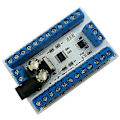 Miniatyrbild 2 av 5: 8-kanals Ds18b20 Rs485 Modbus Rtu Temperaturkontrollsensor Fjärr Digital Modul Plc R4dcb08