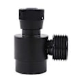 Miniatyrbillede 1 af 5: CO2 Cylinder Påfyldningsadapter, Hjemmelavet Gas Cylinder Regulator M10X1 til W21.8-14 Adapter til CO2, Blandgas, Sort