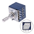 Miniatyrbillede 3 af 5: Potentiometer RH2702 8 Ben Savtakket Delt Aksel 6MM Præcision 27-type A100K 100K
