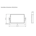 Miniatyrbild 2 av 5: -6 Fjärrmätare LCD-display för SRNE-serien MPPT Solcellsladdningsregulator Realtidsövervakning av data och driftstatus