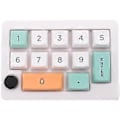 Miniatyrbillede 4 af 5: 13 Taster Makro Programmerbar Hot Swappable Mekanisk Switch 7 Farve RGB Lys Gaming Mini Tastatur Numerisk Tastatur Hvid