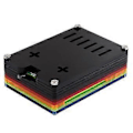 Pikkukuva 5 / 5: Kotelo 5:lle Läpinäkyvä Sateenkaari Suojakotelo GPIO PCIe