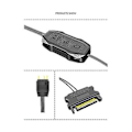Miniatyrbillede 3 af 5: Argb Mini Controller Med Forlænget Kabel Bred Kompatibilitet 5v 3-pin Til Sata Strømforsyning Rgb Sync