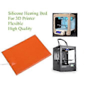 Miniatyrbillede 5 af 5: 3D Printer Opvarmet Pude Silikone Varmeplade Måtte 220V 300W til Printer Opvarmet Seng 10x15cm