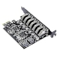 Miniatyrbillede 4 af 5: Usb3.2 Front Gen1 Pci Express Adapterkort 7 Porte Usb 3.0 Hub