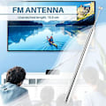 Pikkukuva 3 / 5: 115 cm 10-osainen teleskooppiantenni FM AM-radio